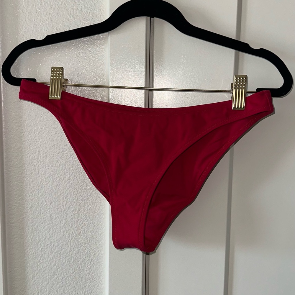 Reformation Vibrant Red Bikini Bottom